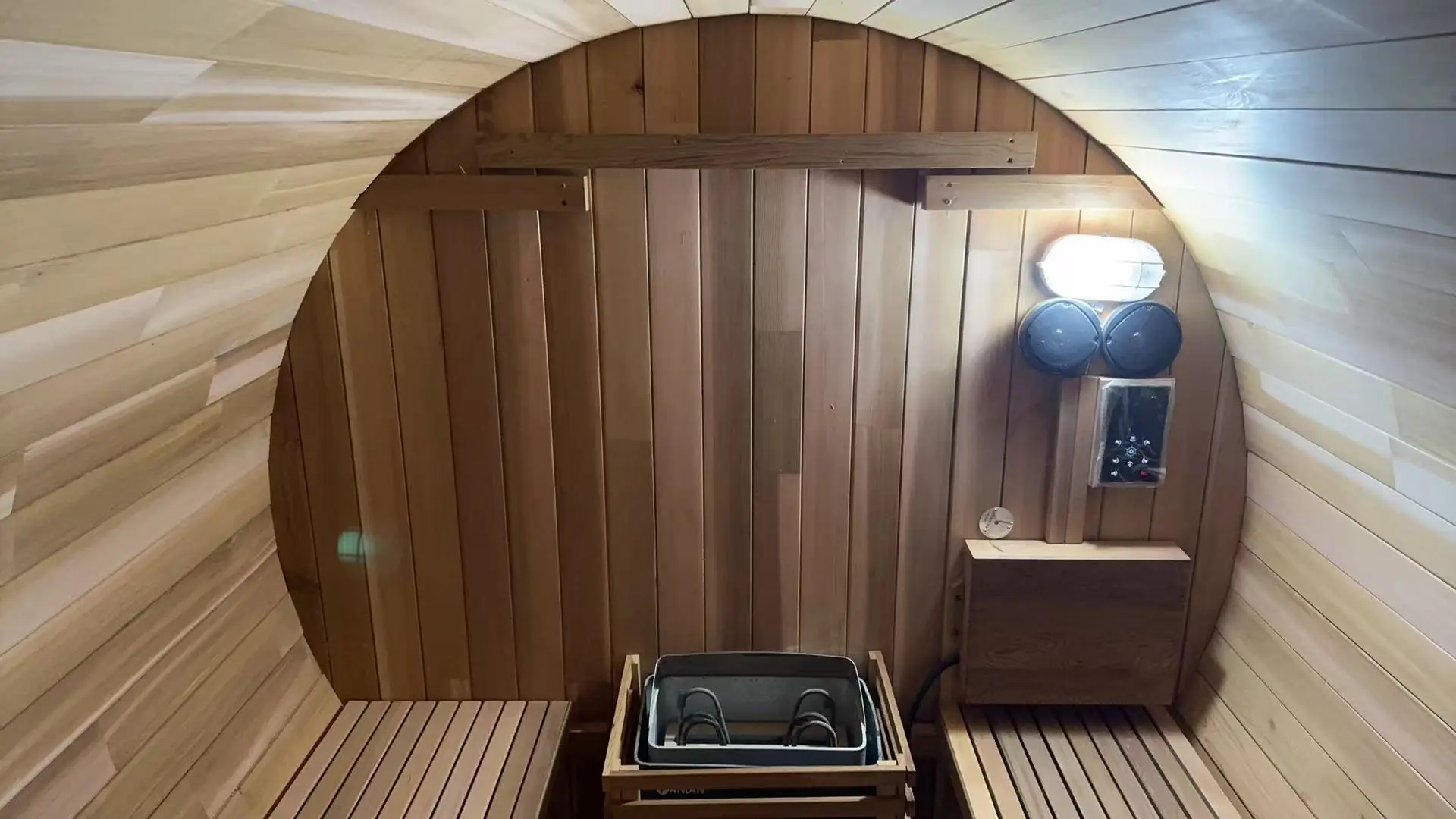Valhalla Barrel Sauna 2